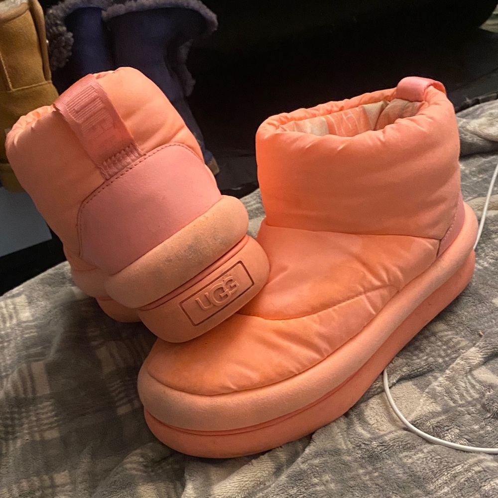 UGG Women's Bright Orange Winter Boots